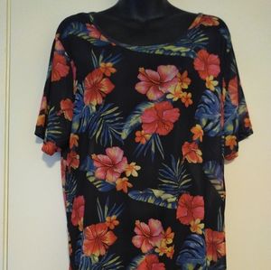 Blouse j for justify Size 2Xand color black and Red